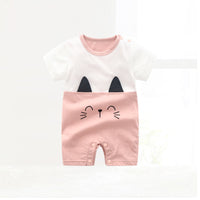 Load image into Gallery viewer, Baby Kid Unisex Striped Letters Dinosaur Animals Cartoon Print Jumpsuits Wholesale 220425188
