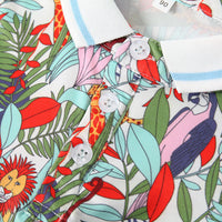 Load image into Gallery viewer, Baby Kid Boys Animals Plant Print Polo Shirts Wholesale 220425189
