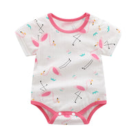 Load image into Gallery viewer, Baby Kid Unisex Fruit Animals Cartoon Print Rompers Wholesale 220425192
