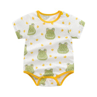 Load image into Gallery viewer, Baby Kid Unisex Fruit Animals Cartoon Print Rompers Wholesale 220425192
