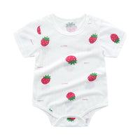 Load image into Gallery viewer, Baby Kid Unisex Fruit Animals Cartoon Print Rompers Wholesale 220425192
