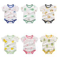 Load image into Gallery viewer, Baby Kid Unisex Fruit Animals Cartoon Print Rompers Wholesale 220425192
