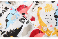 Load image into Gallery viewer, 2 Pieces Set Baby Kid Boys Letters Dinosaur Bow Print Rompers And Shorts Wholesale 220425199
