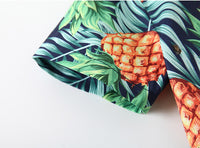 Load image into Gallery viewer, 2 Pieces Set Baby Kid Boys Tropical Shirts And Solid Color Shorts Wholesale 220425205
