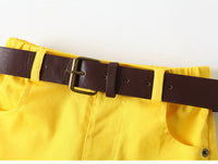 Load image into Gallery viewer, 2 Pieces Set Baby Kid Boys Tropical Shirts And Solid Color Shorts Wholesale 220425205
