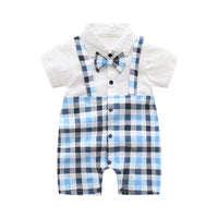 Load image into Gallery viewer, Baby Unisex Striped Color-blocking Rompers Wholesale 220425207
