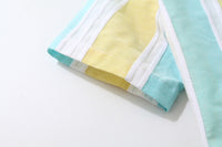 Load image into Gallery viewer, 2 Pieces Set Baby Kid Boys Striped Shirts And Solid Color Rompers Wholesale 220425218
