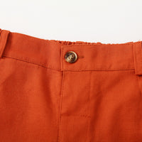 Load image into Gallery viewer, 2 Pieces Set Baby Kid Boys Plant Print Shirts And Solid Color Shorts Wholesale 220425224
