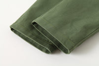 Load image into Gallery viewer, 2 Pieces Set Baby Kid Boys Dressy Striped Bow Shirts And Solid Color Jumpsuits Wholesale 220425227
