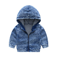 Load image into Gallery viewer, 2 Pieces Set Baby Kid Boys Solid Color Jackets Outwears And Pants Wholesale 22042523
