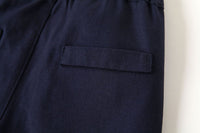 Load image into Gallery viewer, 2 Pieces Set Baby Boys Checked Rompers And Solid Color Jumpsuits Wholesale 220425244
