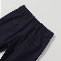 Load image into Gallery viewer, 3 Pieces Set Baby Kid Boys Dressy Solid Color Shirts Pants And Checked Vests Waistcoats Wholesale 220425253
