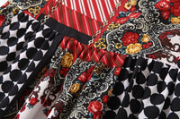 Load image into Gallery viewer, Baby Kid Girls Color-blocking Flower Polka dots Print Dressy Dresses Wholesale 220425258
