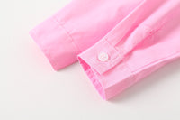 Load image into Gallery viewer, 2 Pieces Set Baby Kid Boys Solid Color Bow Shirts And Checked Jumpsuits Wholesale 220425259
