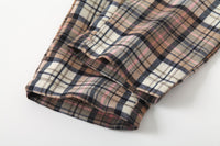 Load image into Gallery viewer, 2 Pieces Set Baby Kid Boys Solid Color Bow Shirts And Checked Jumpsuits Wholesale 220425259
