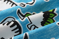 Load image into Gallery viewer, 2 Pieces Set Baby Kid Boys Dressy Dinosaur Cartoon Bow Print Shirts And Solid Color Rompers Wholesale 220425261
