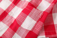 Load image into Gallery viewer, 2 Pieces Set Baby Kid Boys Checked Bow Shirts And Shorts Wholesale 220425268
