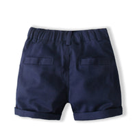 Load image into Gallery viewer, 2 Pieces Set Baby Kid Boys Dinosaur Cartoon Bow Print Shirts And Shorts Wholesale 220425270
