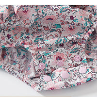 Load image into Gallery viewer, Baby Girls Flower Print Rompers Wholesale 220425271
