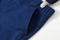 Load image into Gallery viewer, 2 Pieces Set Baby Kid Boys Striped Checked Bow Shirts And Shorts Wholesale 220425273
