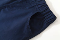 Load image into Gallery viewer, 2 Pieces Set Baby Kid Boys Solid Color Bow Shirts And Shorts Wholesale 220425277
