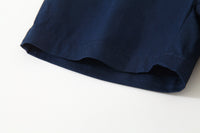 Load image into Gallery viewer, 2 Pieces Set Baby Kid Boys Solid Color Bow Shirts And Shorts Wholesale 220425277
