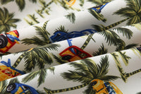 Load image into Gallery viewer, 2 Pieces Set Baby Kid Boys Beach Tropical Car Plant Bow Shirts And Solid Color Shorts Wholesale 220425293
