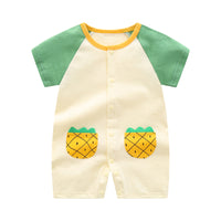 Load image into Gallery viewer, Baby Girls Boys Letters Fruit Love heart Print Rompers Wholesale 220425302
