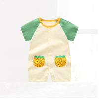 Load image into Gallery viewer, Baby Girls Boys Letters Fruit Love heart Print Rompers Wholesale 220425302
