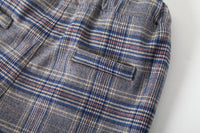 Load image into Gallery viewer, 3 Pieces Set Baby Kid Boys Dressy Solid Color Bow Shirts And Checked Vests Waistcoats And Pants Wholesale 220425312
