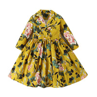 Load image into Gallery viewer, Baby Kid Girls Flower Print Coats Wholesale 220425327
