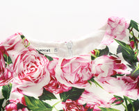 Load image into Gallery viewer, Kid Big Kid Girls Flower Print Dresses Wholesale 22042534
