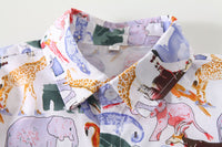 Load image into Gallery viewer, Baby Kid Boys Dinosaur Animals Print Shirts Wholesale 220425366
