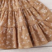 Load image into Gallery viewer, Baby Kid Girls Flower Print Rompers Dresses Wholesale 220425394
