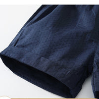 Load image into Gallery viewer, 2 Pieces Set Baby Kid Boys Checked Bow Shirts And Shorts Wholesale 220425404
