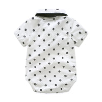 Load image into Gallery viewer, 2 Pieces Set Baby Boys Print T-Shirts And Solid Color Rompers Wholesale 22042541
