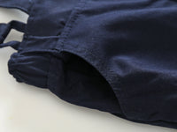 Load image into Gallery viewer, 2 Pieces Set Baby Boys Print T-Shirts And Solid Color Rompers Wholesale 22042541
