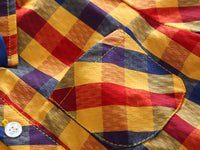 Load image into Gallery viewer, 2 Pieces Set Kid Boys Checked Shirts And Solid Color Rompers Wholesale 22042545
