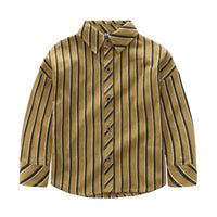 Load image into Gallery viewer, Baby Kid Boys Striped Shirts Wholesale 22042575
