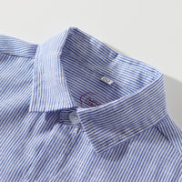 Load image into Gallery viewer, 2 Pieces Set Baby Boys Striped Bow Shirts And Solid Color Rompers Wholesale 22042582
