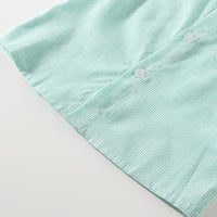 Load image into Gallery viewer, 2 Pieces Set Baby Boys Striped Bow Shirts And Solid Color Rompers Wholesale 22042582
