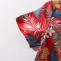 Load image into Gallery viewer, 2 Pieces Set Baby Kid Boys Birthday Bow Print Shirts And Solid Color Rompers Wholesale 22042583
