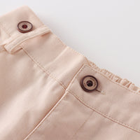 Load image into Gallery viewer, 2 Pieces Set Baby Kid Boys Birthday Striped Bow Shirts And Solid Color Jumpsuits Wholesale 22042585
