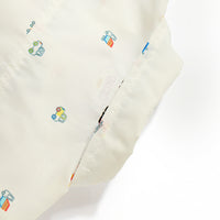 Load image into Gallery viewer, 2 Pieces Set Baby Kid Boys Birthday Car Bow Print Shirts And Solid Color Jumpsuits Wholesale 22042586
