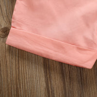 Load image into Gallery viewer, 2 Pieces Set Baby Kid Boys Animals Print Shirts And Solid Color Shorts Wholesale 22042591
