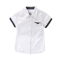 Load image into Gallery viewer, Kid Boys Polka dots Print Shirts Wholesale 22042595
