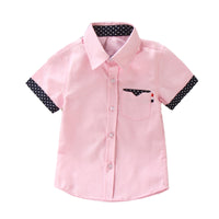 Load image into Gallery viewer, Kid Boys Polka dots Print Shirts Wholesale 22042595
