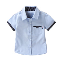 Load image into Gallery viewer, Kid Boys Polka dots Print Shirts Wholesale 22042595
