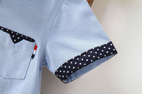Load image into Gallery viewer, Kid Boys Polka dots Print Shirts Wholesale 22042595
