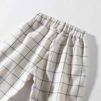 Load image into Gallery viewer, 3 Pieces Set Baby Kid Boys Dressy Birthday Party Solid Color Bow Shirts And Checked Vests Waistcoats And Pants Wholesale 22042596
